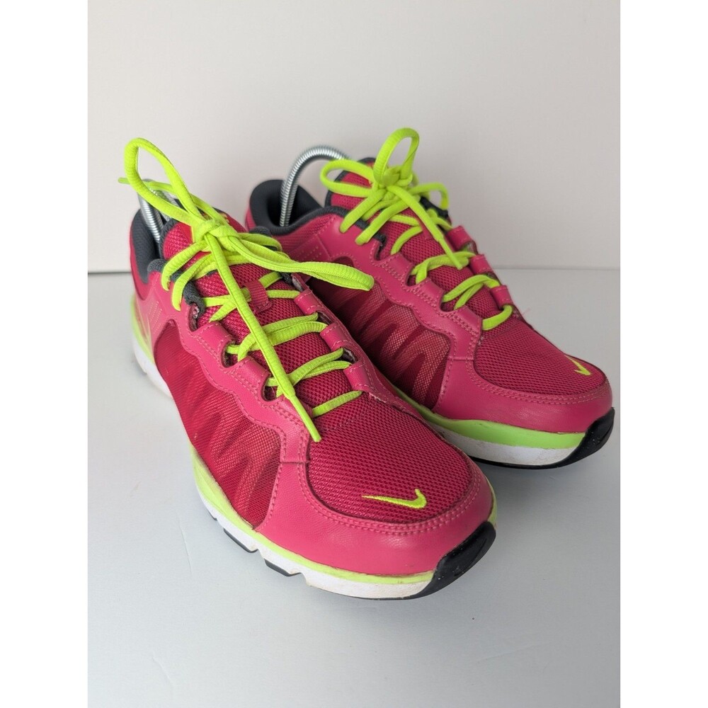 Nike Flex Trainer 2 Womens Shoes Sneakers Pink Athletic Sports Size 9.5